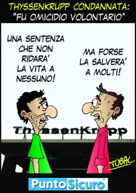 ThyssenKrupp condannata